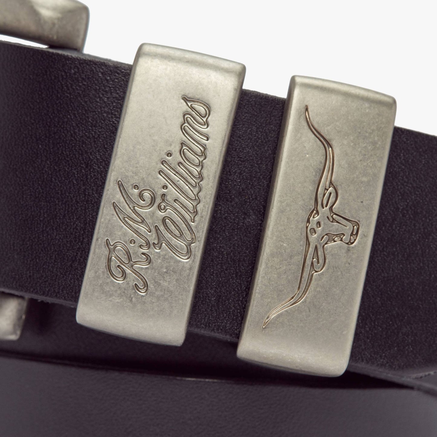 Drover Belt Silver Buckle