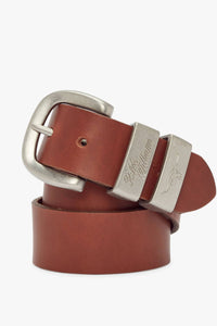 Drover Belt Silver Buckle