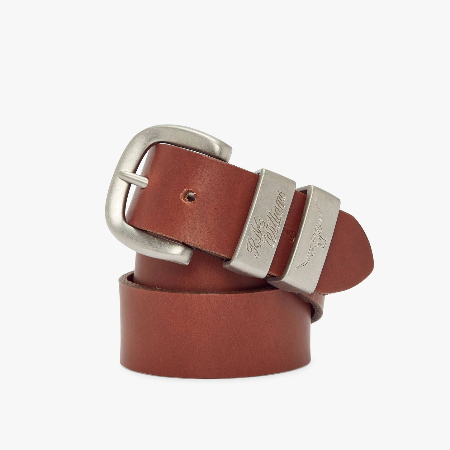 Drover Belt Silver Buckle