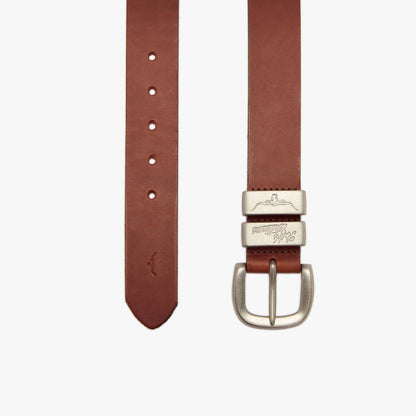 Drover Belt Silver Buckle