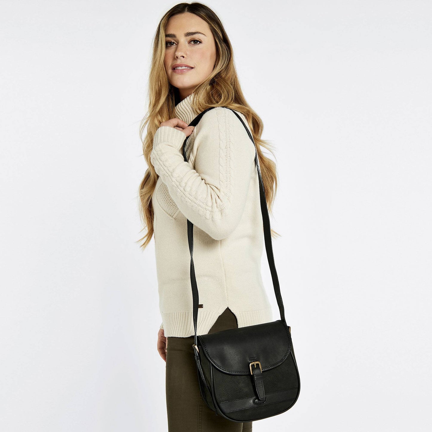 Clara Large Saddle Bag