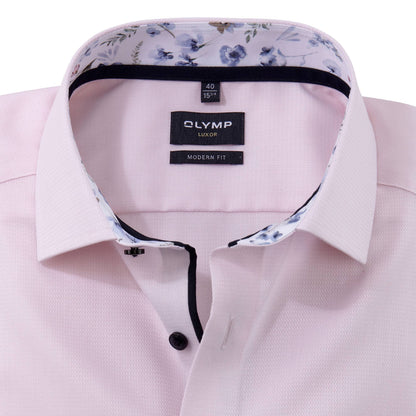 Luxor Modern Fit Contrast Collar Shirt