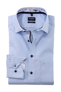 Luxor Modern Fit Contrast Collar Shirt