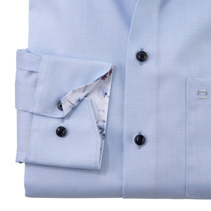 Luxor Modern Fit Contrast Collar Shirt