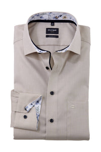 Luxor Modern Fit Contrast Collar Shirt