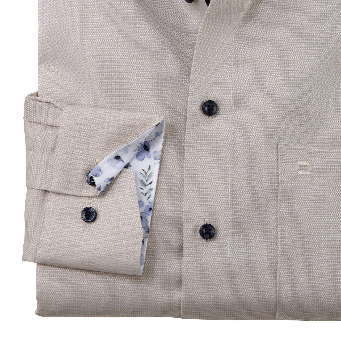 Luxor Modern Fit Contrast Collar Shirt