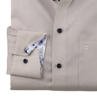 Luxor Modern Fit Contrast Collar Shirt