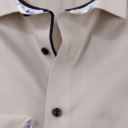 Luxor Modern Fit Contrast Collar Shirt