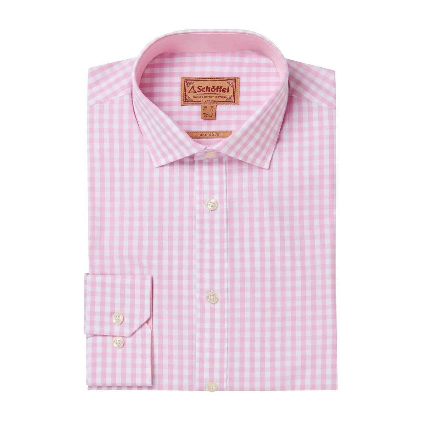 Thorpeness Gingham Tailored Shirt