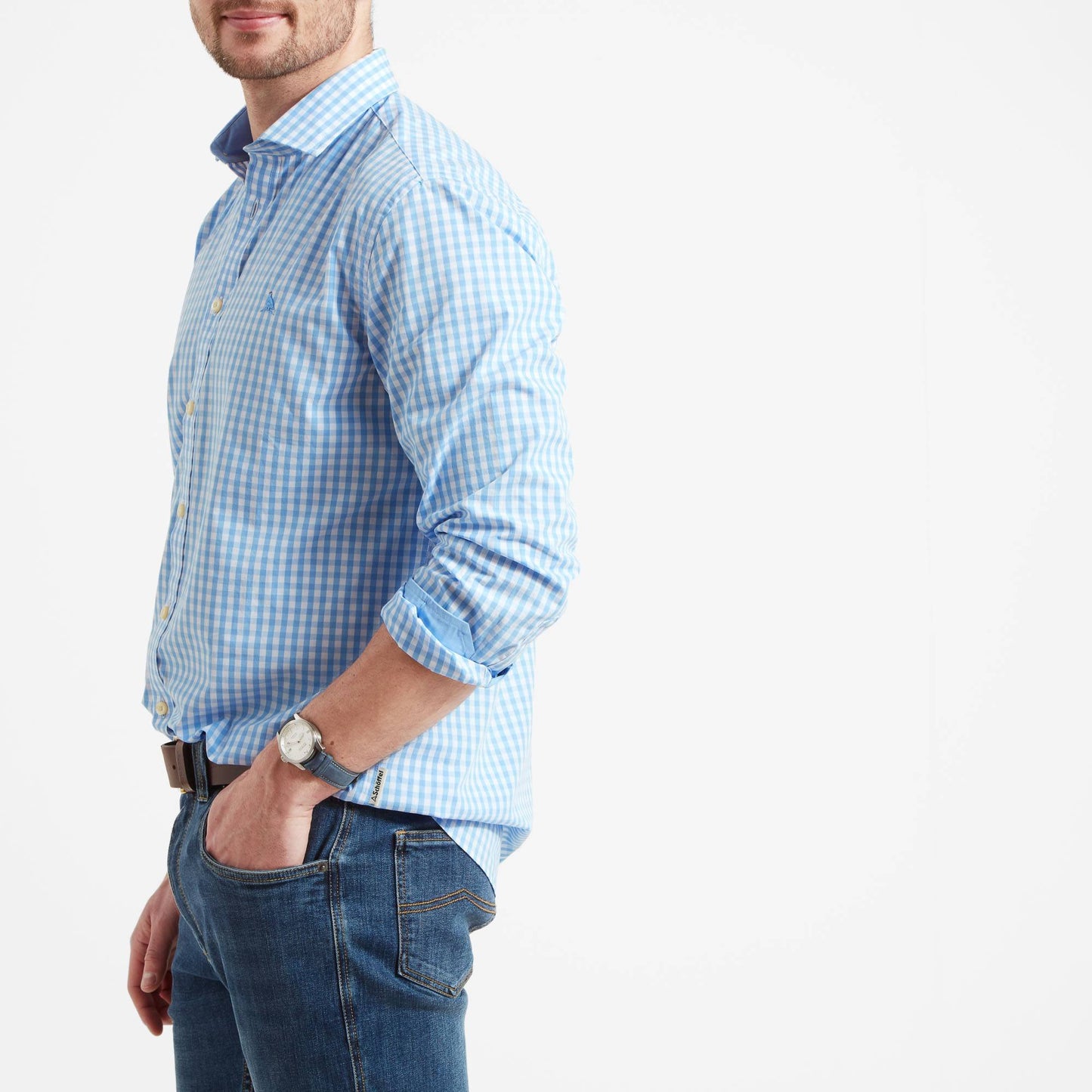 Thorpeness Gingham Tailored Shirt