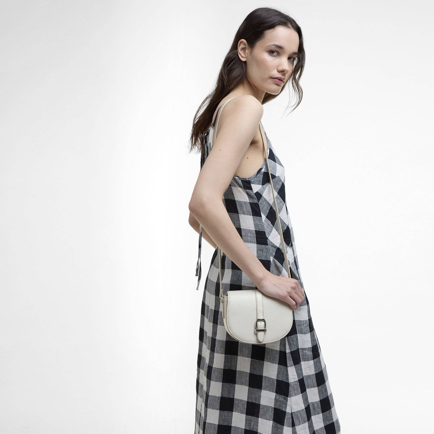 Laire Leather Saddle Bag