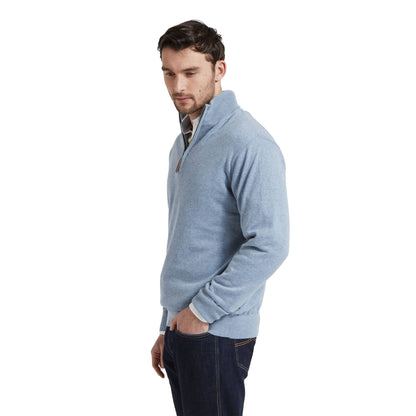 Porthmeor Pima Cotton Quarter Zip