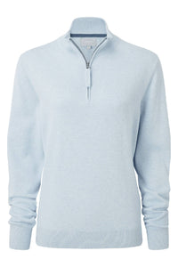 Polperro Pima Cotton Quarter Zip