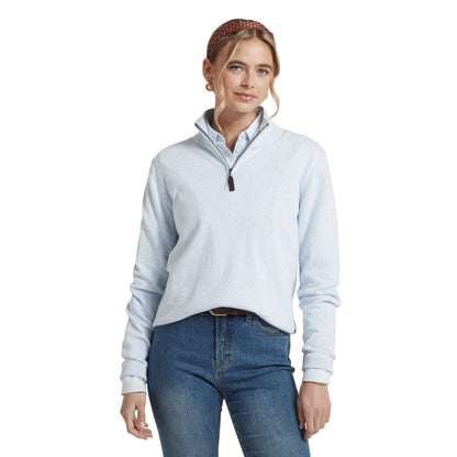 Polperro Pima Cotton Quarter Zip