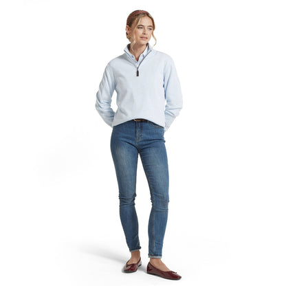 Polperro Pima Cotton Quarter Zip