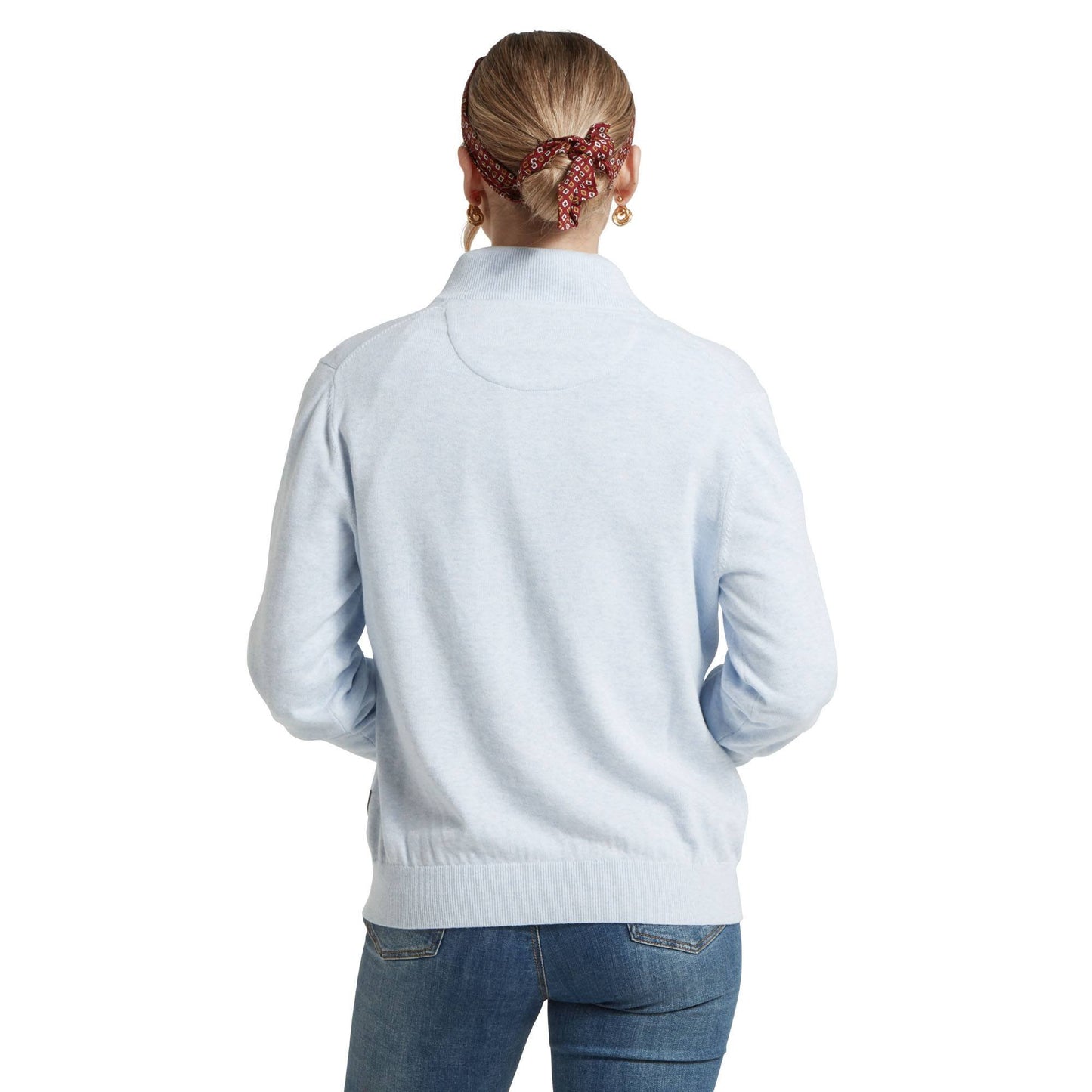 Polperro Pima Cotton Quarter Zip
