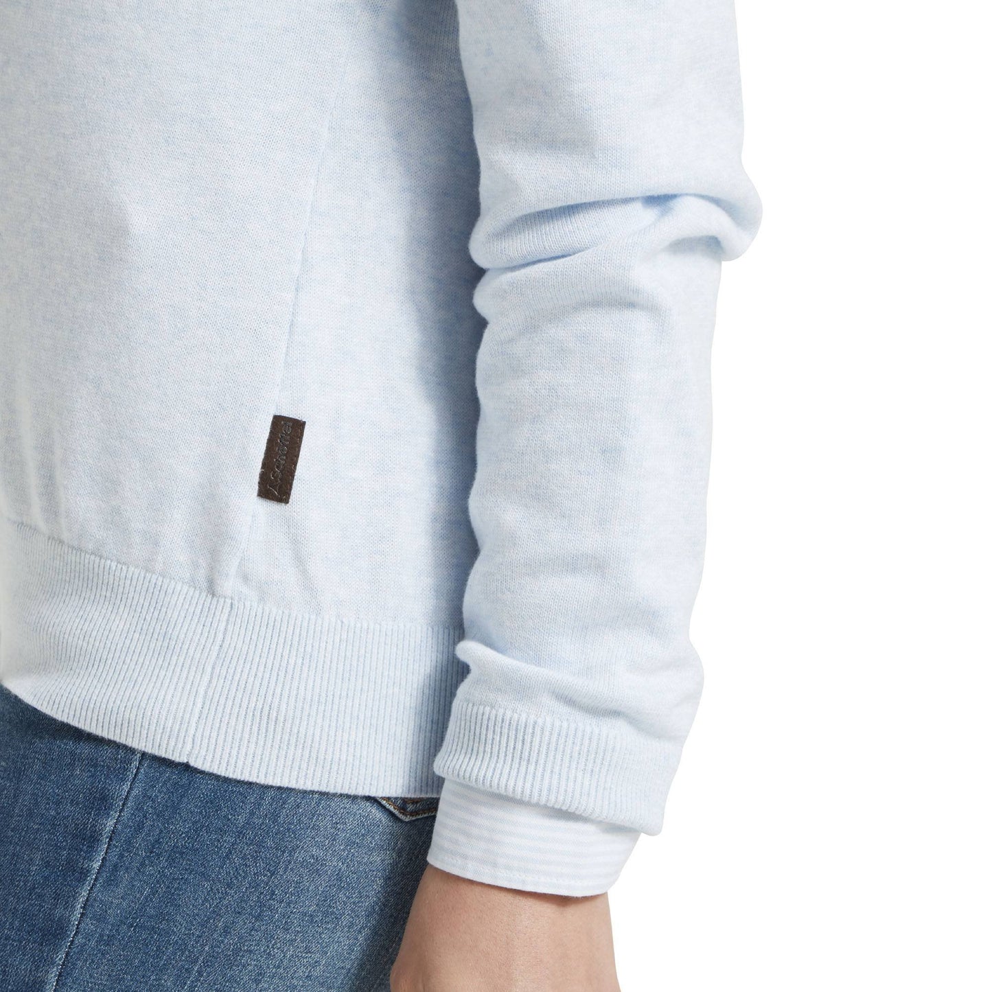 Polperro Pima Cotton Quarter Zip