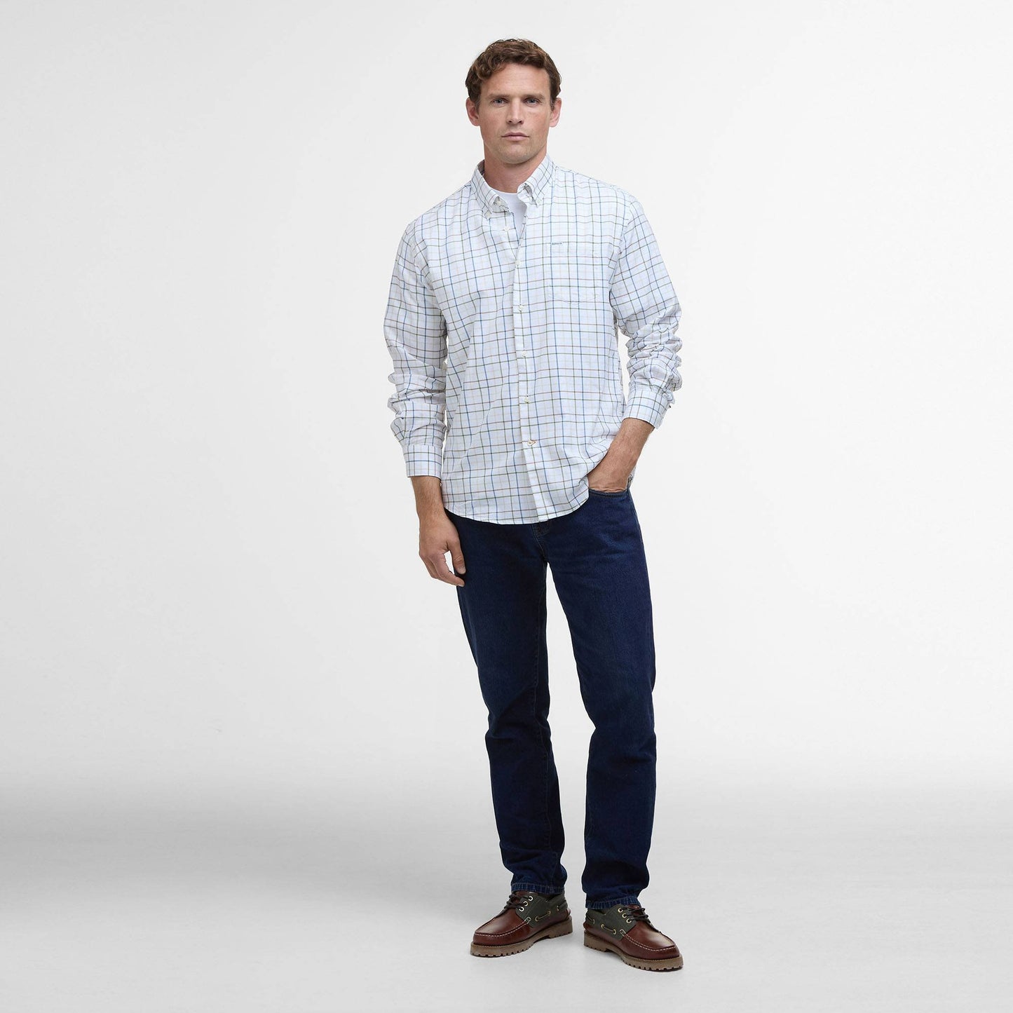 Caswell Tattersall Regular Fit Shirt