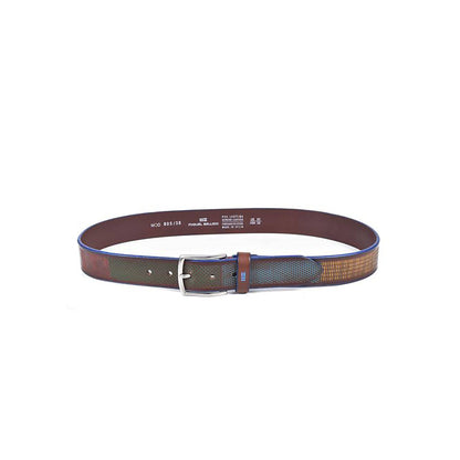 Embossed Leather Belt