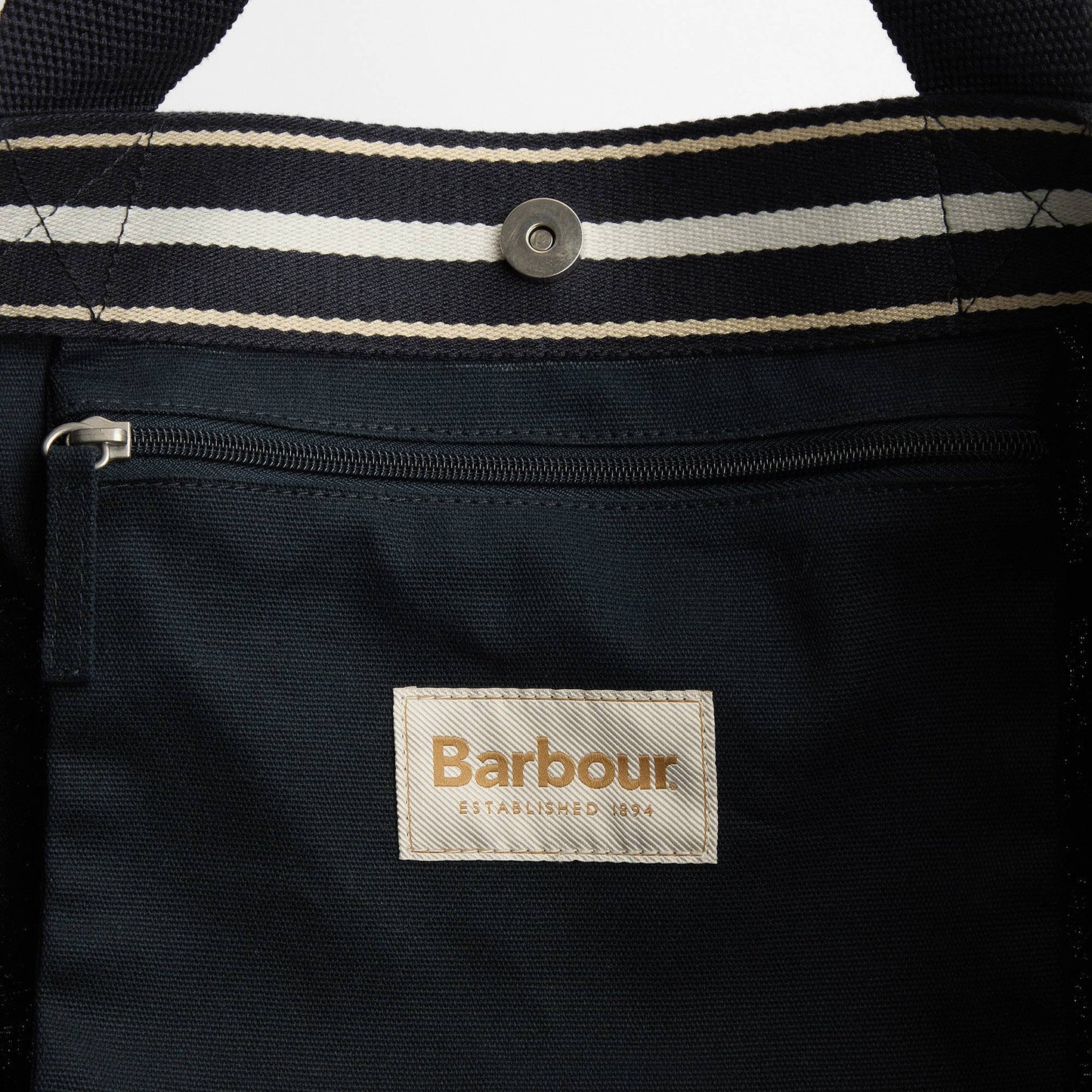 Logo Holiday Tote Bag