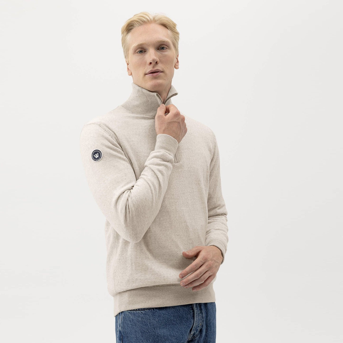 Jesper T-Neck Windproof Knit
