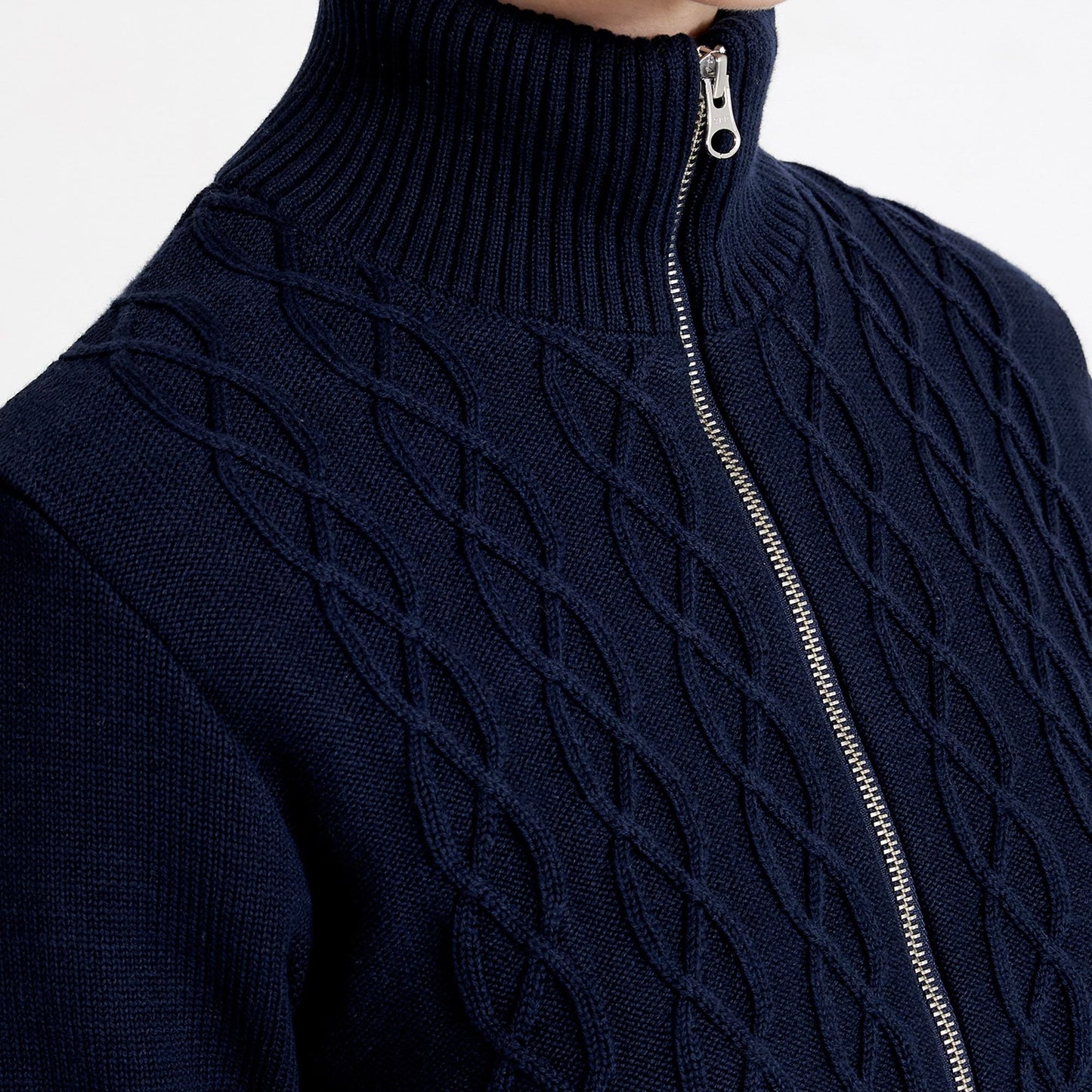 Marianne Cable Full Zip WP Knit