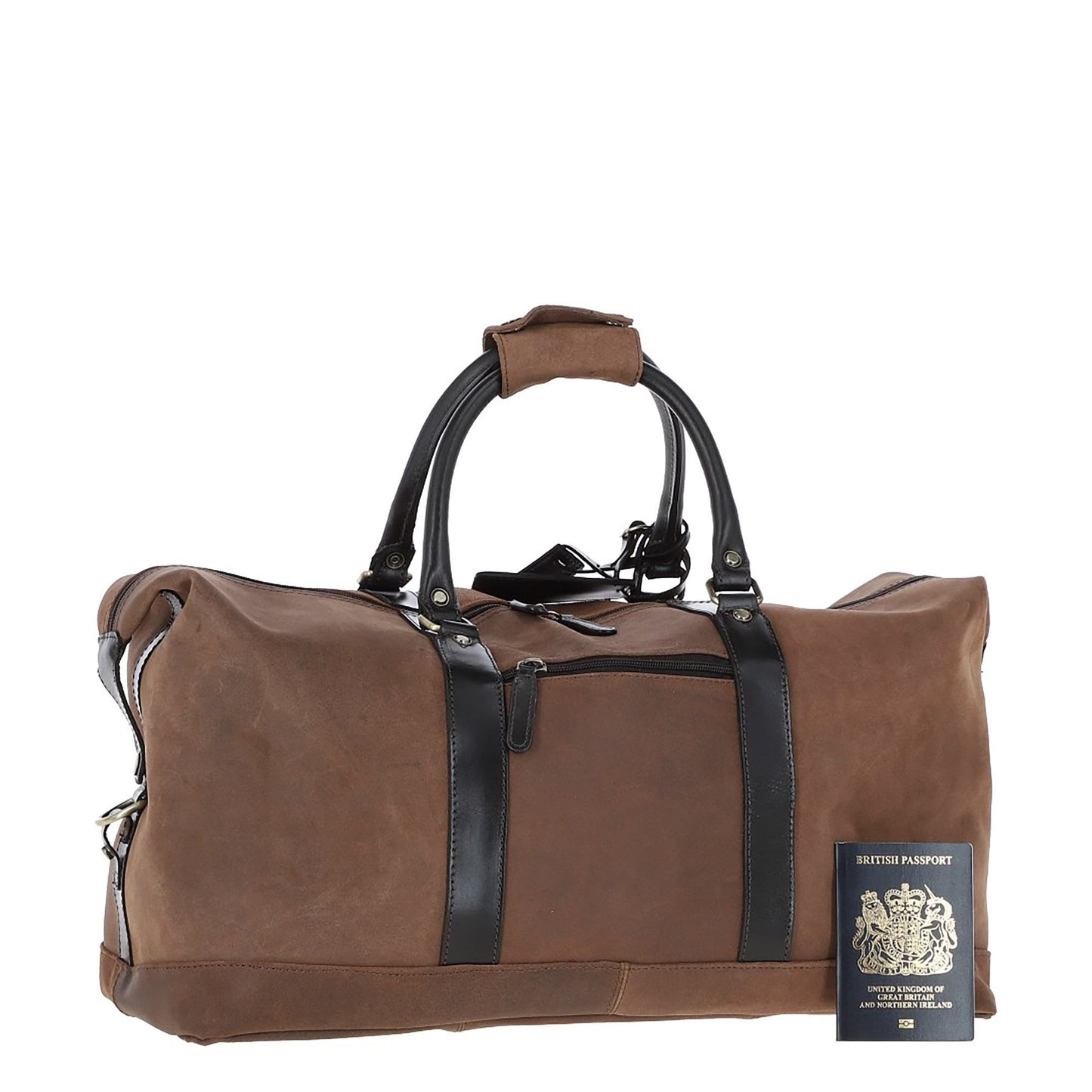 Marcus Leather Weekend Holdall
