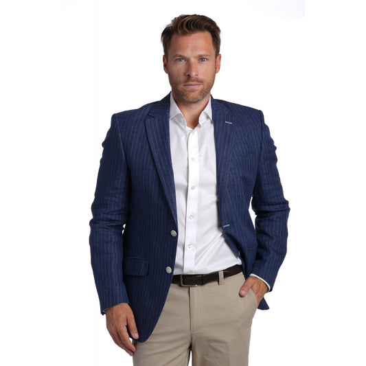 Florence Linen Stripe Jacket