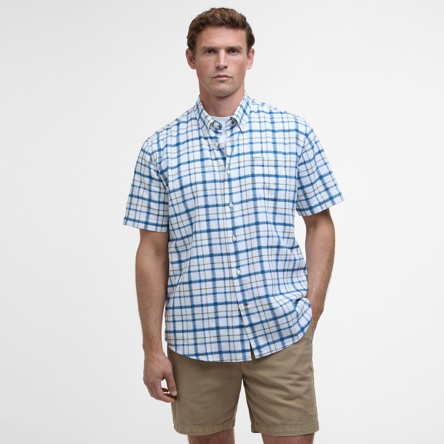Glover Linen Blend Regular Fit Shirt