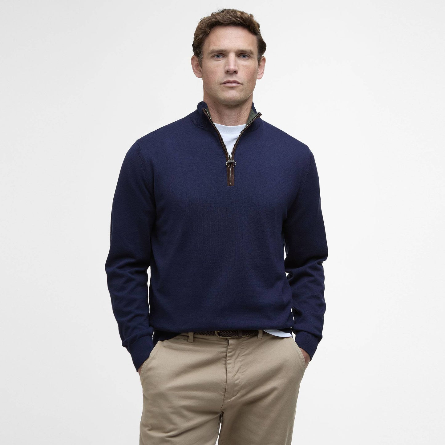 Bayfield Knitted Half Zip Jumper