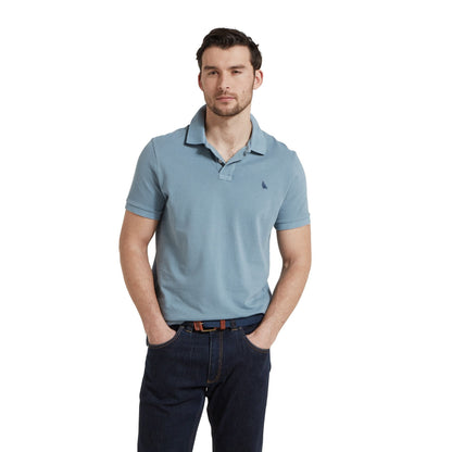 St Ives Garment Dyed Polo Shirt