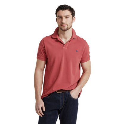St Ives Garment Dyed Polo Shirt