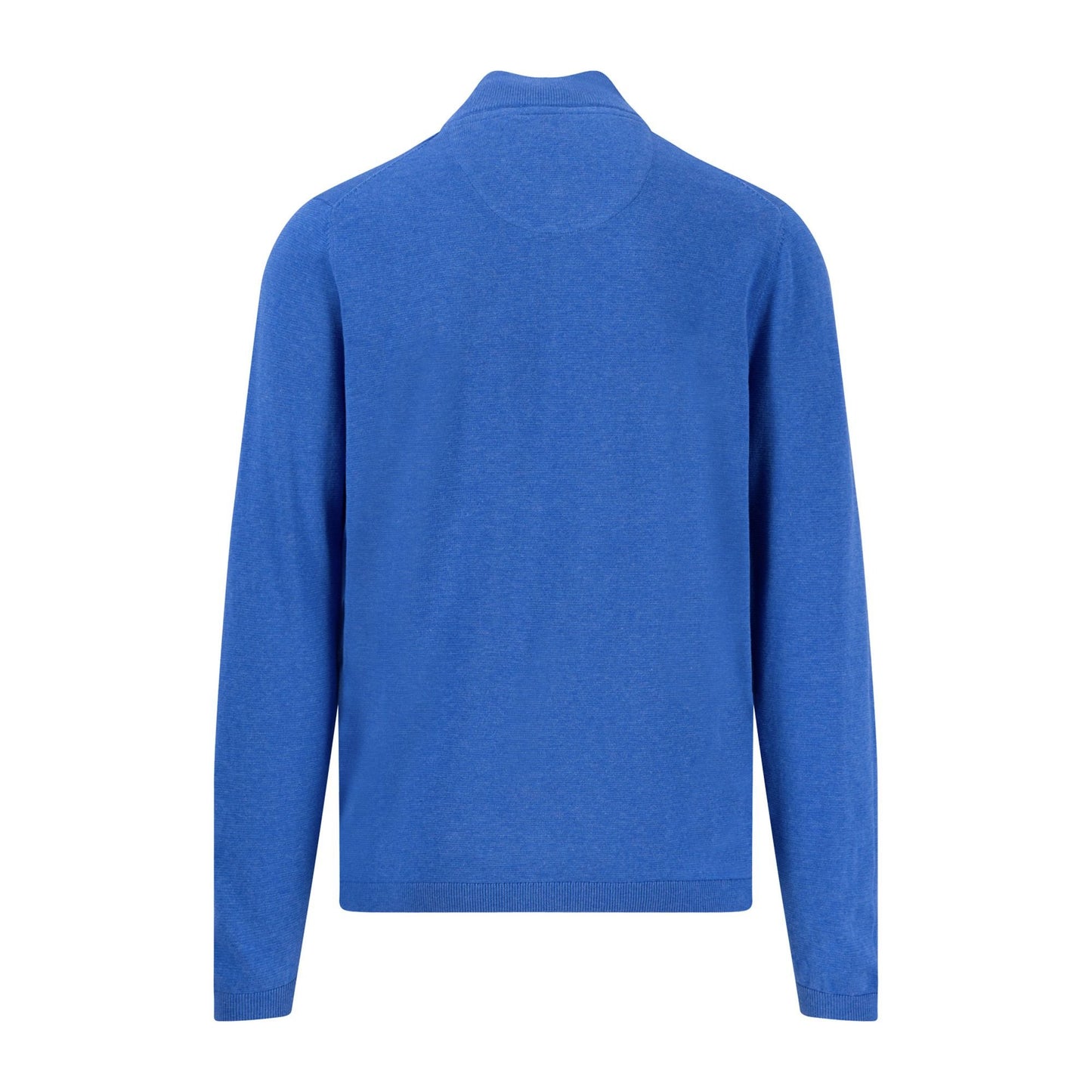 Air Cotton Zip Neck Knit