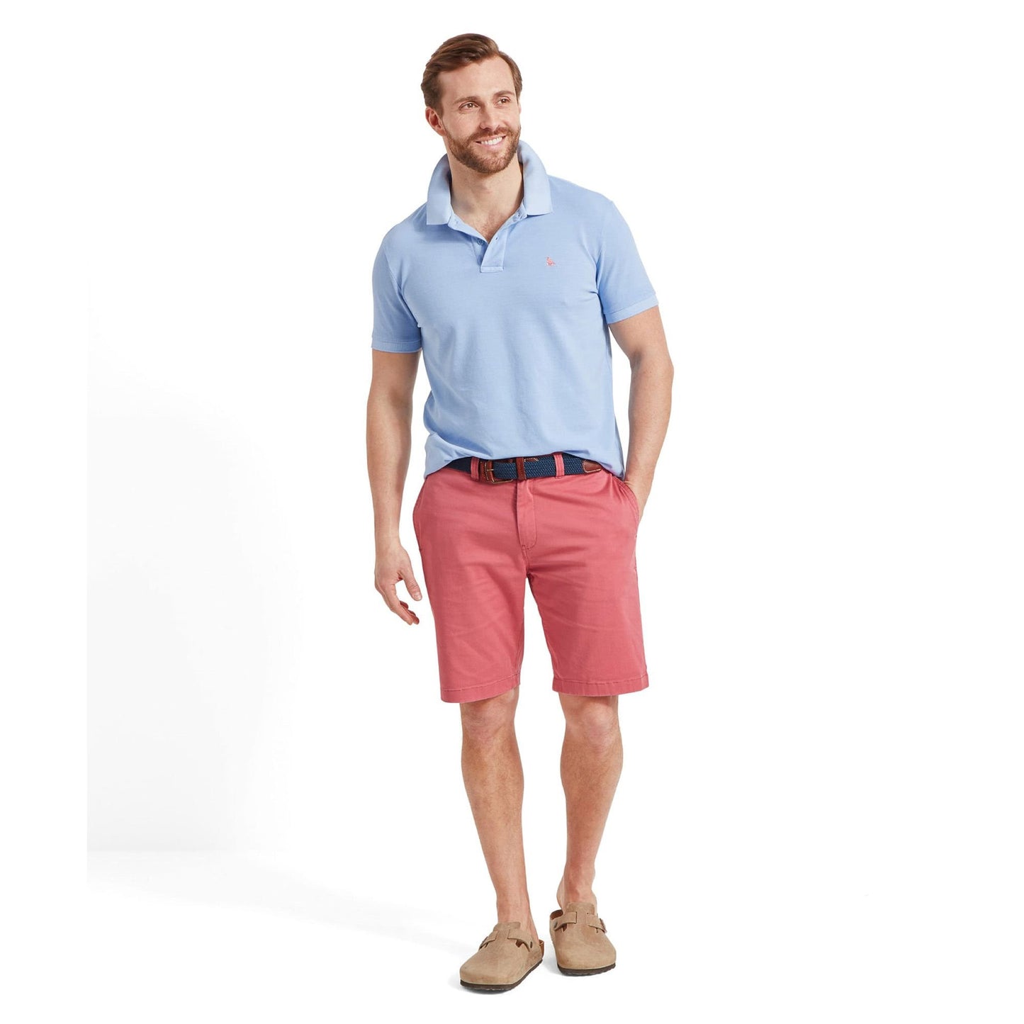 St Ives Garment Dyed Polo Shirt