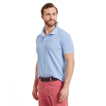 St Ives Garment Dyed Polo Shirt