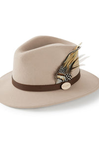 Suffolk Fawn Feather Fedora
