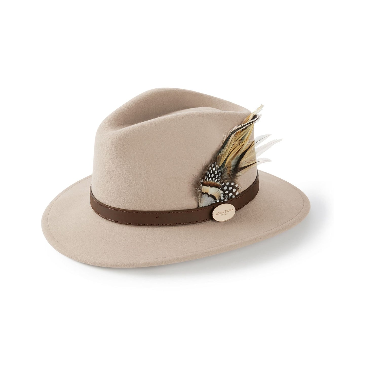 Suffolk Fawn Feather Fedora