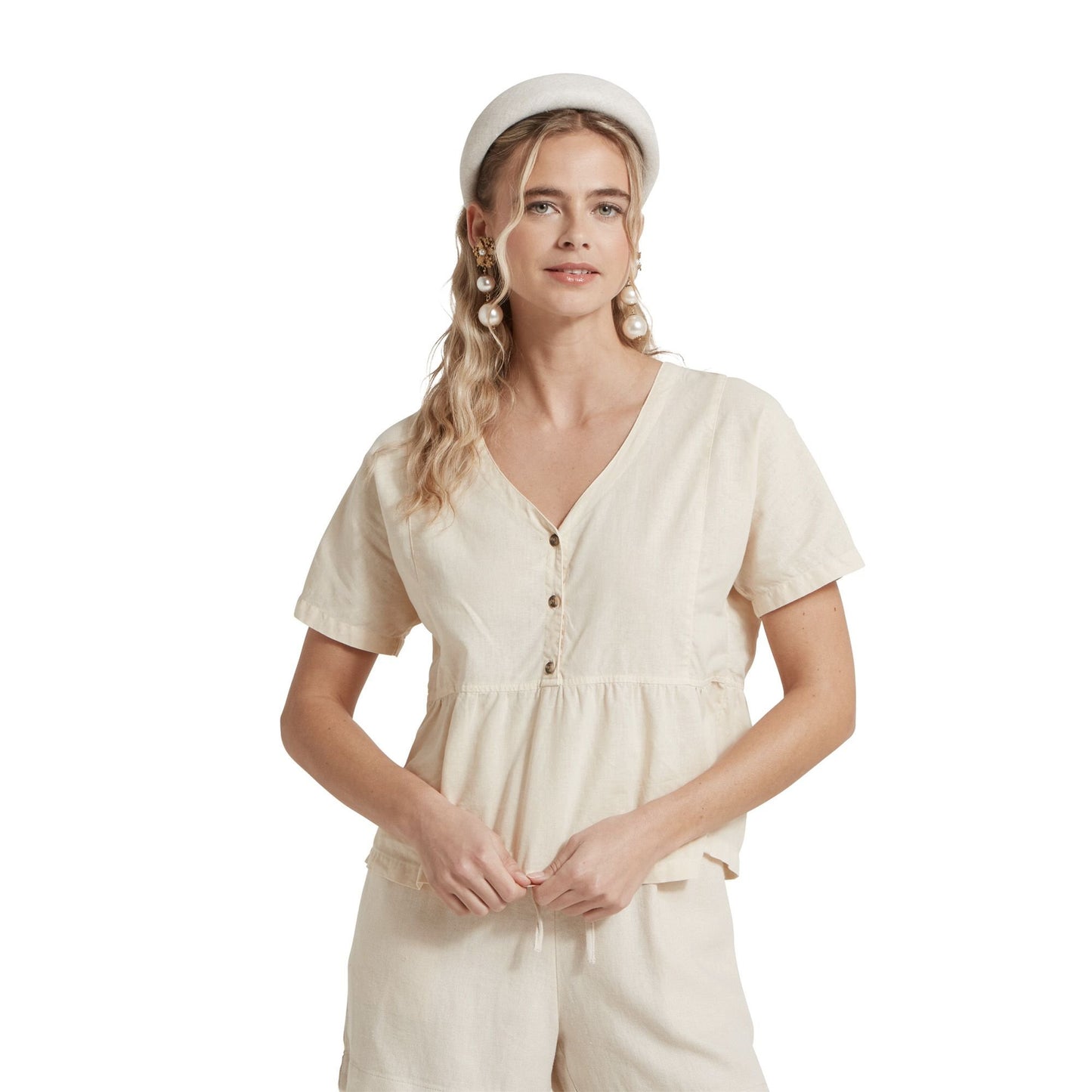 Lavenham Linen Top