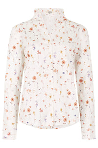 Fuchsia Floral Print Shirt