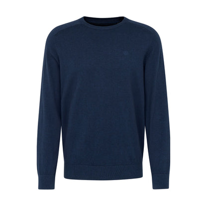 Cotton Cashmere Crew Neck Knit
