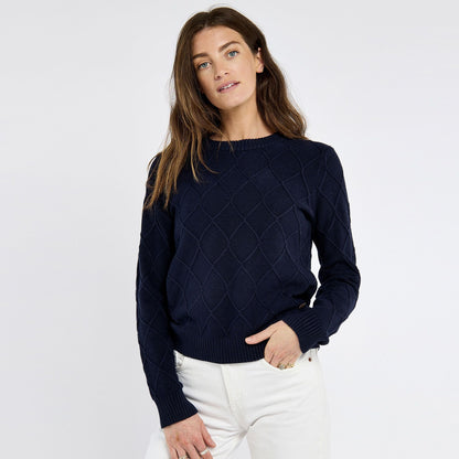 Banteer Cable Crew Neck Knit