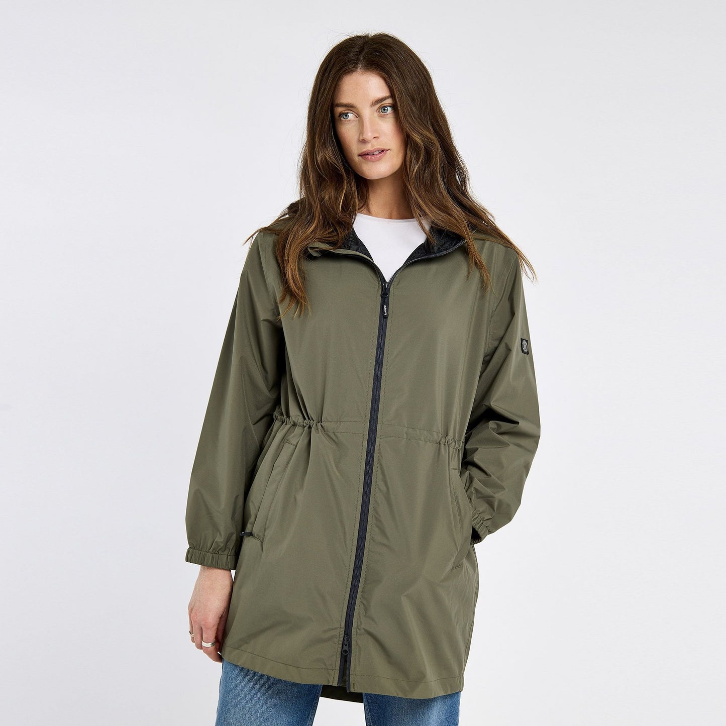 Brookside Lightweight Hooded Mac