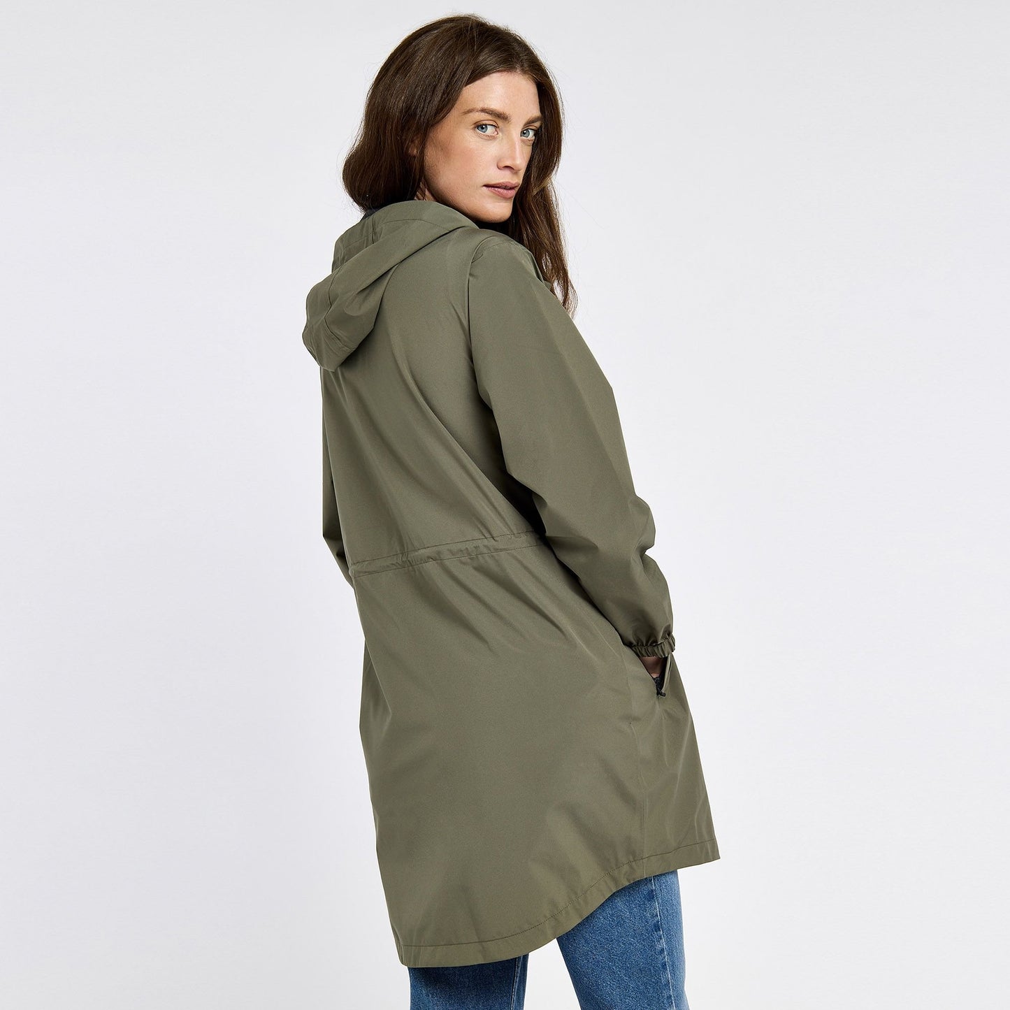 Brookside Lightweight Hooded Mac
