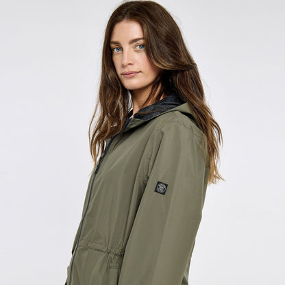 Brookside Lightweight Hooded Mac