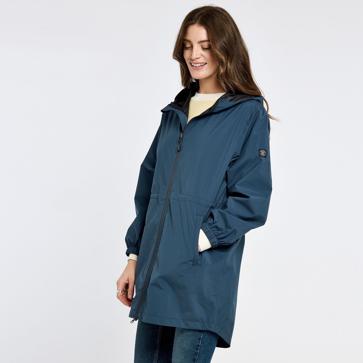 Brookside Lightweight Hooded Mac