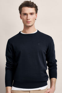 Cotton Crew Neck Knit
