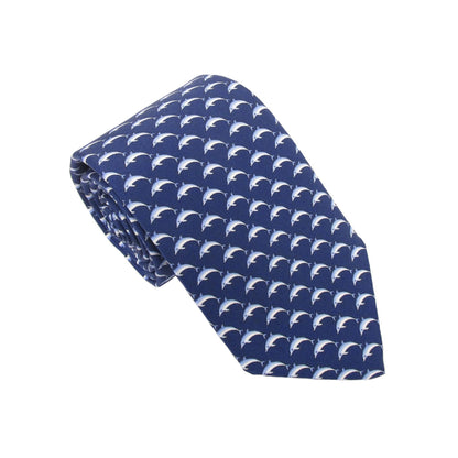 Italian Silk Dolphin Tie