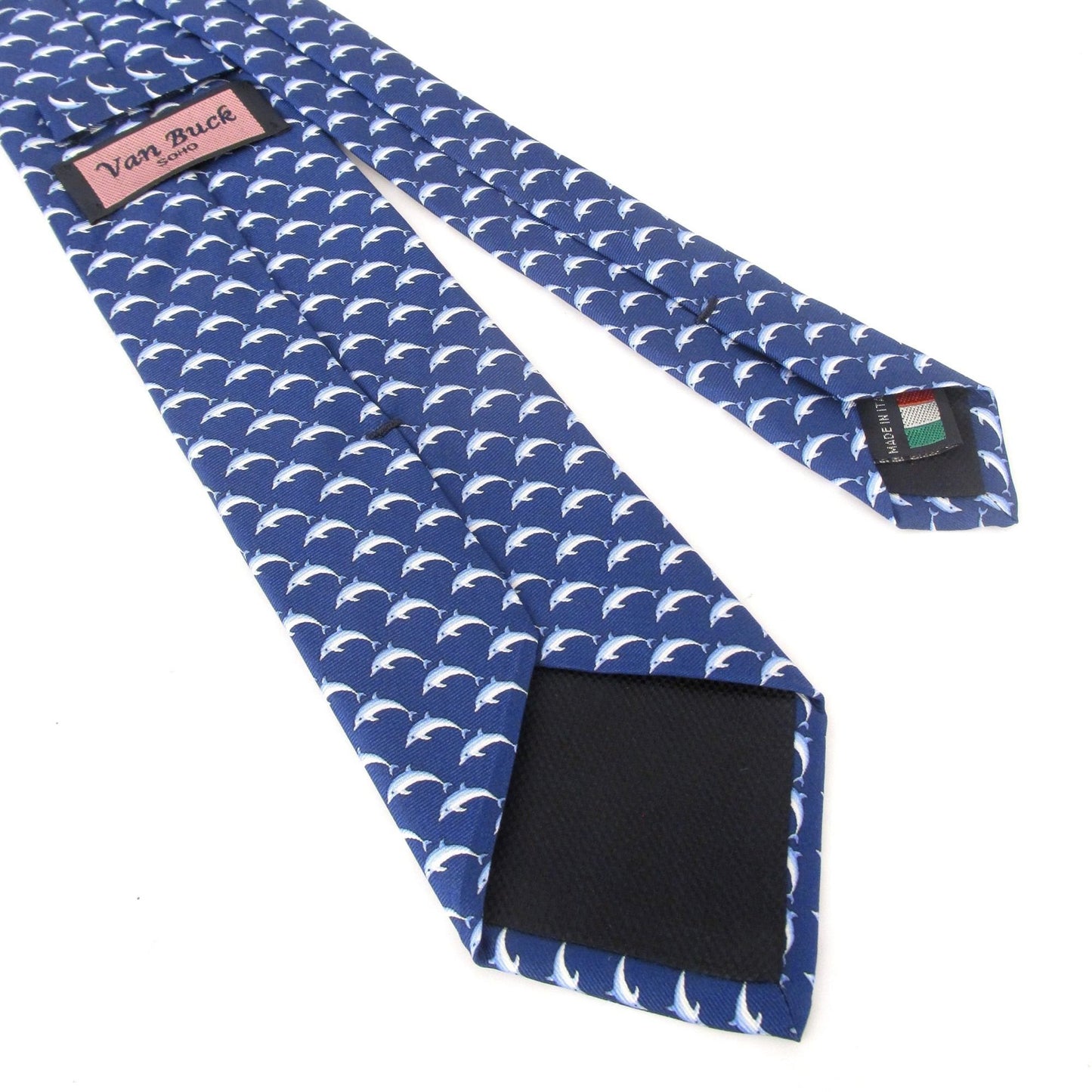 Italian Silk Dolphin Tie