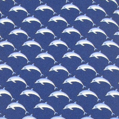 Italian Silk Dolphin Tie
