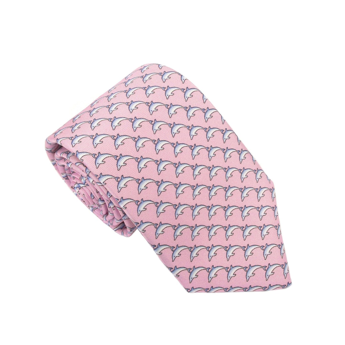 Italian Silk Dolphin Tie